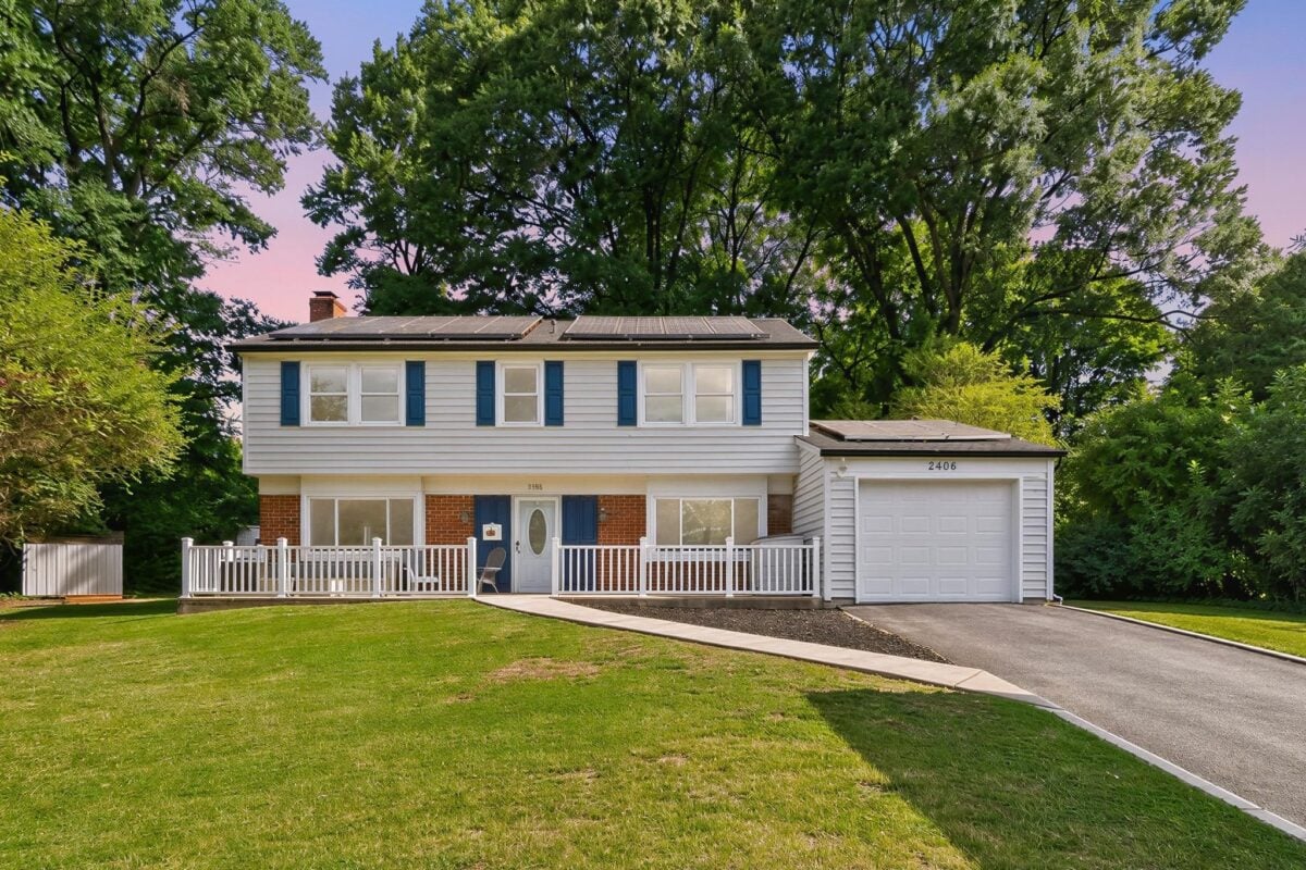 Front of 2406 Kenly Place, Bowie MD