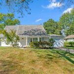 Front of 2802 Farris Lane, an expanded Cape Cod in Foxhill at Belair, Bowie MD